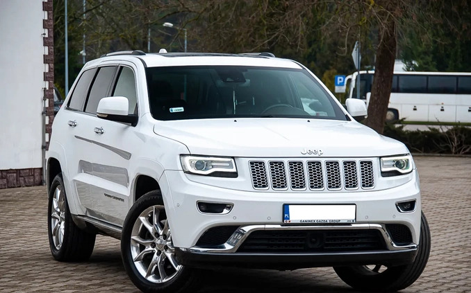 Jeep Grand Cherokee cena 119900 przebieg: 110000, rok produkcji 2017 z Węgliniec małe 781